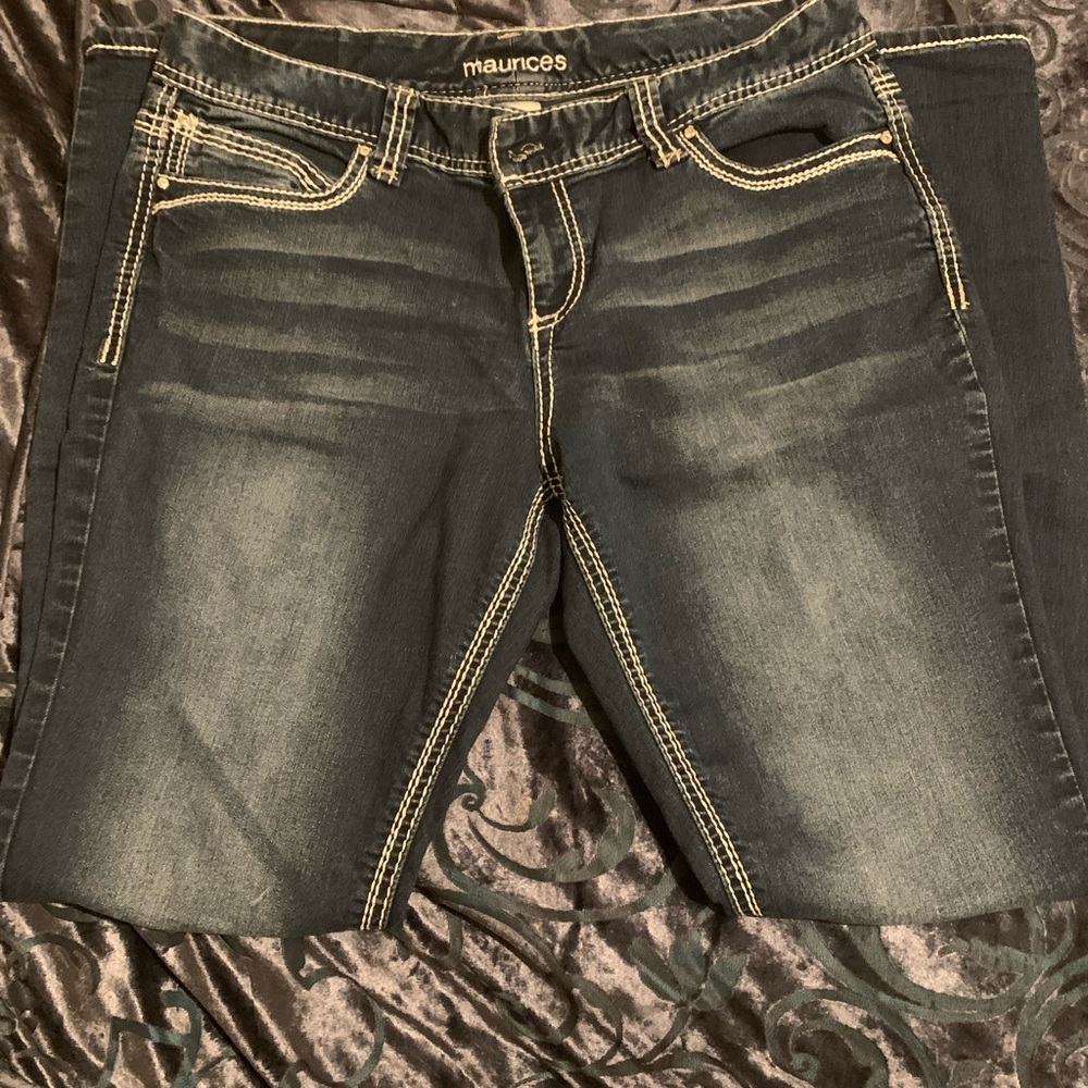 Maurice’s Dark wash leggings